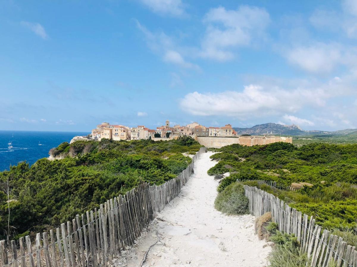 Bonifacio 5 Minutes Du Port Et Plage - Clim & Piscine エクステリア 写真
